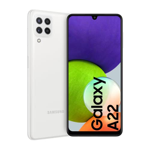 Samsung スマートフォン 5000mAh ホワイト Samsung Galaxy A22 16.3 cm (6.4
