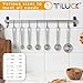 TILUCK Stainless Steel Measuring Spoons Set,Coffee Scoop Spoon,Kitchen Gadgets for Cooking & Baking,Set of 7