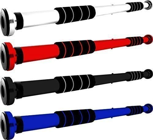 TnP Distribution Chin Up Bar Pullup Door Gym Exercise Pull Up Bar Chinup Bar For Door Frame Pull-Up Bar Doorway Pull Chin Sit Up Workout (Chome)