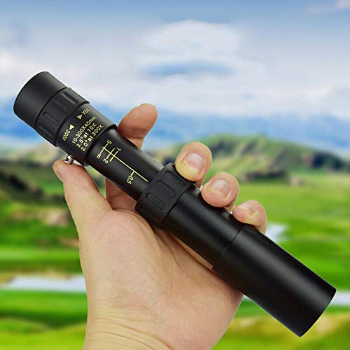 Telescópio monocular YOJINKE 4K 10-300 x 40 mm, monóculo HD com suporte para smartphone e tripé, mon
