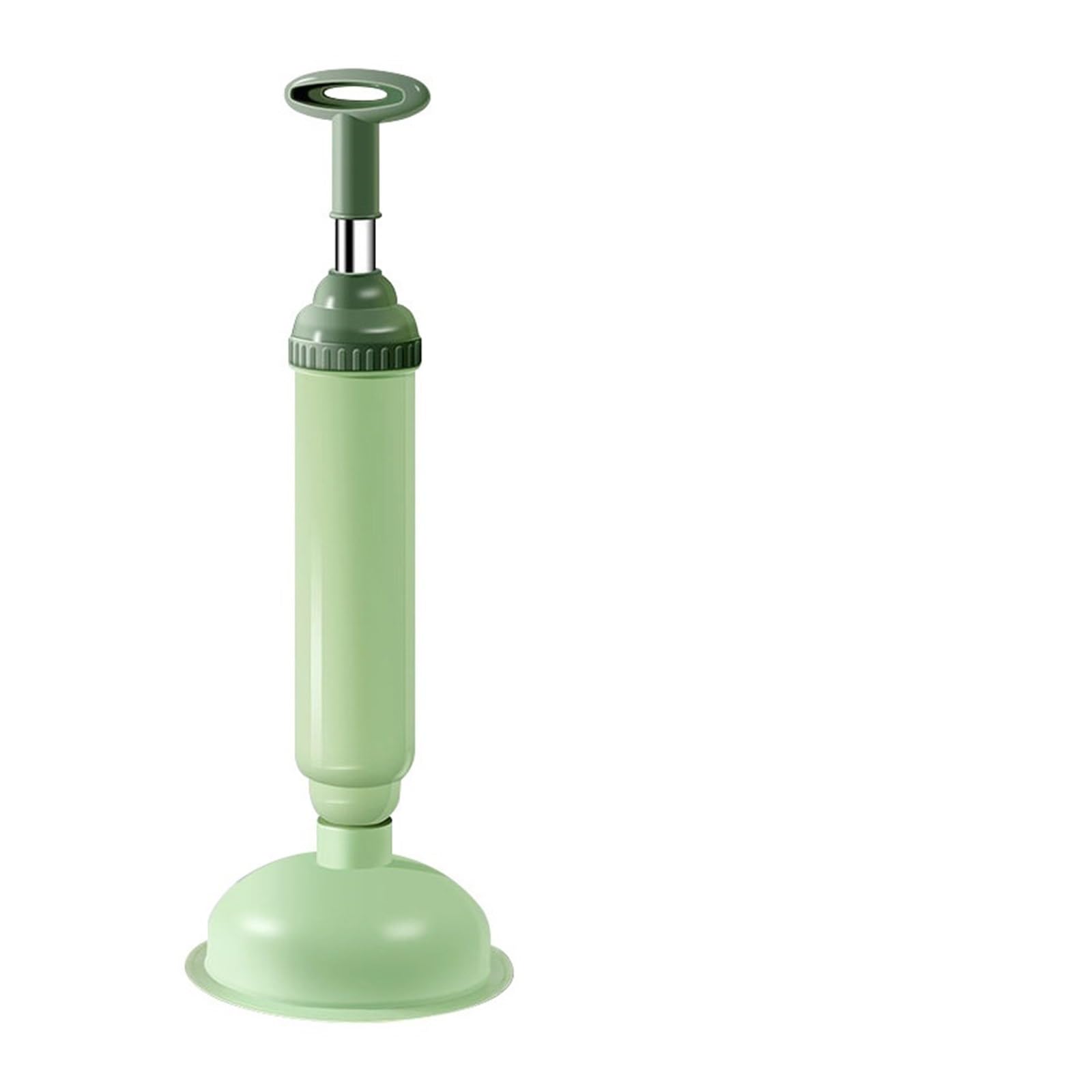 CHTKAGV Toilet Plunger with Strong Vacuum Suction Cup(1Pcs Green)
