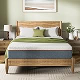 Marsail 8 Inch Queen Size Mattress, Cooling Gel Memory Foam, Fiberglass Free Breathable Cooling Bed Queen Mattress, Medium-Firm in A Box