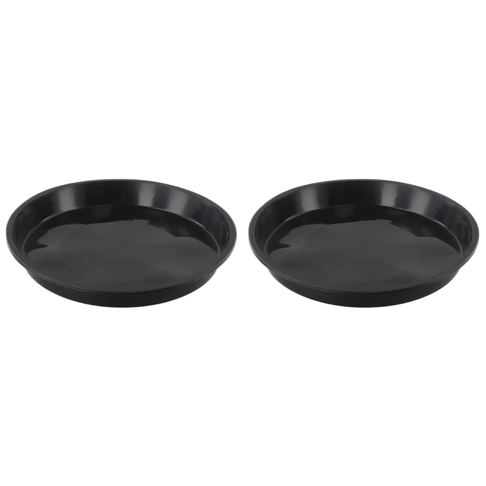 CNYUON 10Pcs Plastic Plant Saucer Round Flower Pot Trays Indoor Outdoor Flowerpot Tray Garden Supplies(20.5x24.5cm)
