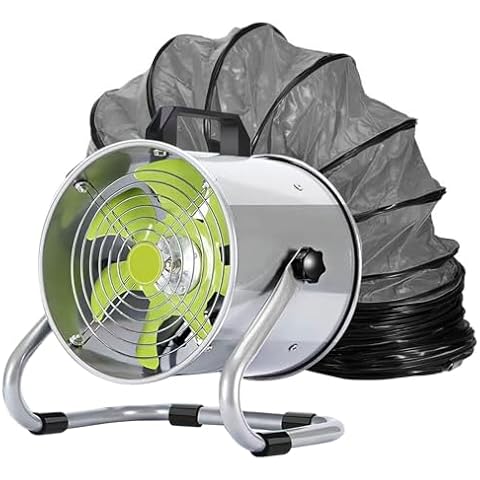 NIXOD 8-Inch High Velocity Exhaust Fan Cover