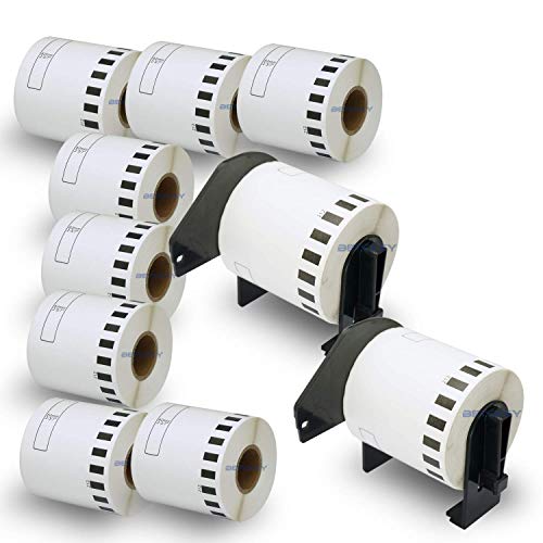DK-22212 Film Continu BETCKEY 62mm Anti-Déchirure avec 2 Fixateurs pour QL