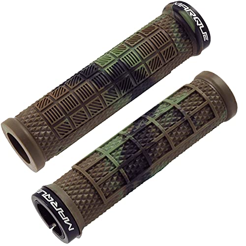 Marque Grapple Mountain Bike Handlebar Grips Single LockOn Ring MTB