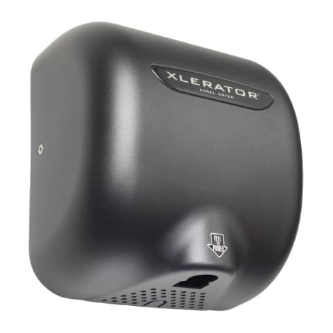 XLERATOR XL-GR Automatic High Speed Hand Dryer with Graphite Cover and 1.1 Noise Reduction Nozzle, 12.5 A, 110/120 V Cover