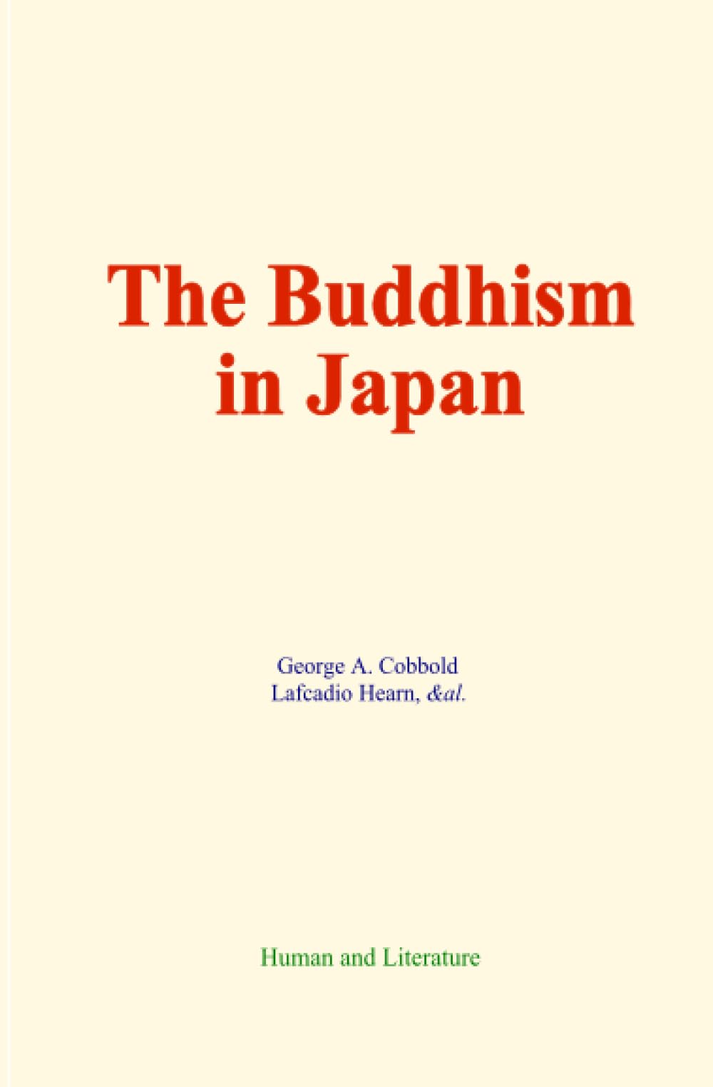The Buddhism in Japan