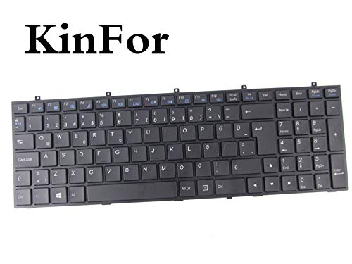Clevo 35xET 37xET W350ET W350ETQ W370ET W370SK LATOP Keyboard W Backlit Frame + Clear Protector Cover