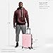 InUSA VASTY Luggage with Spinner Wheels | Durable Lightweight Hardshell Suitcase Travel Bag with Handle and Trolley 20-Inch Carry On Small Luggage | Pink