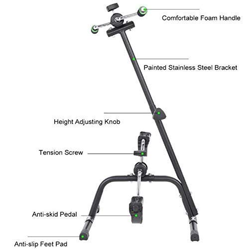 Ejercitador de brazos y piernas, compacto y ajustable miniatura 3
