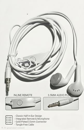 Image of Original-Galaxy Wired in Ear Earphones for All Smartphones with Mic | Pure Bass Sound | One Button Multi-Functional Remote