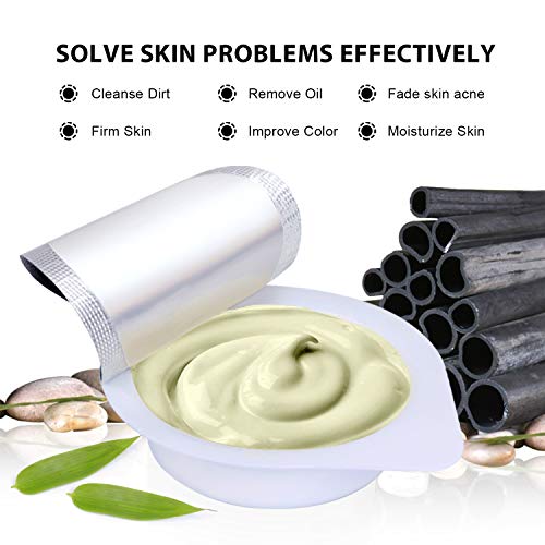 20 Pack Clay Peel Off Face Masks, Clay Mud Mask Skin Care Facial Mask Sheet Mask with Hydrating, Hyaluronic Acid Moisturizing, Brightening, Soothing, Acne Remover - Thumbnail 7