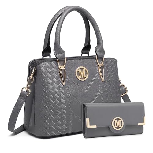 Miss Lulu Sac à main femme tendance 2025,Sac à main bandoulière motif PU chevron en,Sac a main...