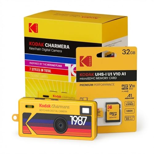 Kodak Charmera Key Chain Digital Camera (Random Style Blind Box,