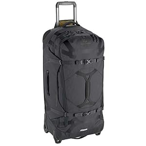 Eagle Creek Gear Warrior Rolling Duffle Bag, Wheeled Trolley Bag, Split Roller Bag met wielen, PET Ripstop Waterbestendig Materiaal