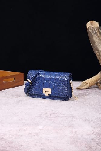 Image of Makcr Joacbv Small Crocodile Crossbody Cell Phone Purse for women Vegan Leather Clutch Wallet with Leather Shoulder Strap | Small