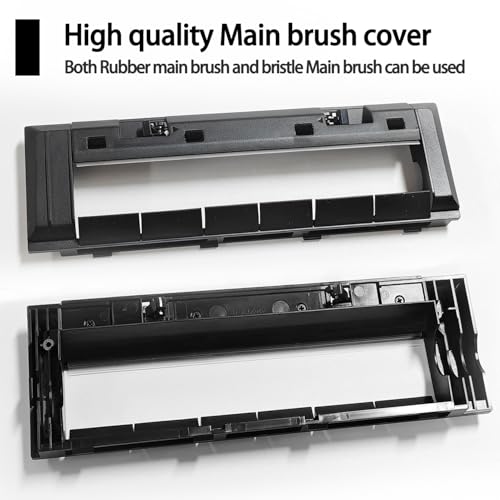 Image of TriCut Brush Main Brush Cover Kit Compatible with Dreame D10 Plus /D10 Plus Gen 2 /D9 Max Gen 2 /D10S Plus Robot Vacuum Cleaner Replacement Parts Accessories Anti-Tangle Brush for All Floor