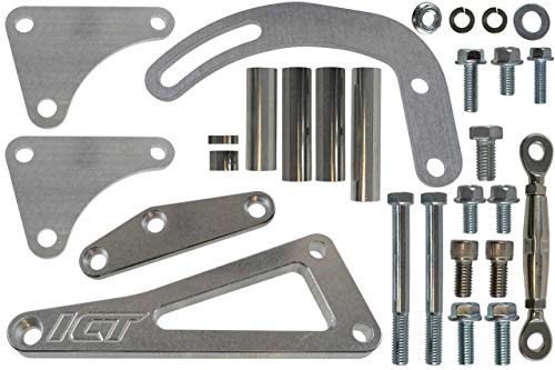 Ict Billet Bbc Turnbuckle Alternator/Power Steering Pump Accessory Drive Bracket Kit 551493 #TOP1