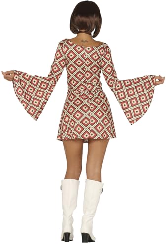 FIESTAS GUIRCA, S.L. Fato de anos 70 ombros para mulher M