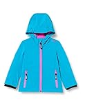 CMP Mädchen Jacket With Climaprotect Wp 7,000 Technology Softshelljacke, HAWAIAN-PURPLE FLUO, 176 EU