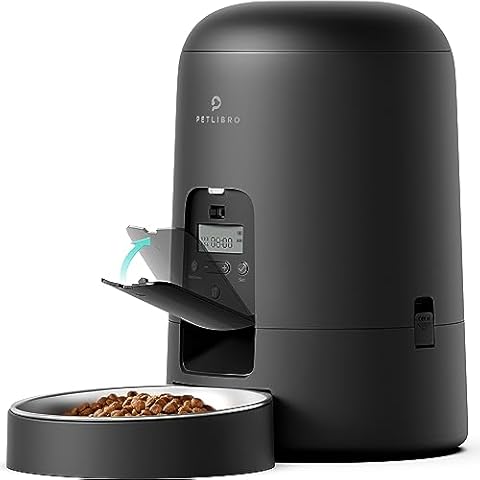 PETLIBRO Automatic Cat Feeder with Programmable Meals Cover