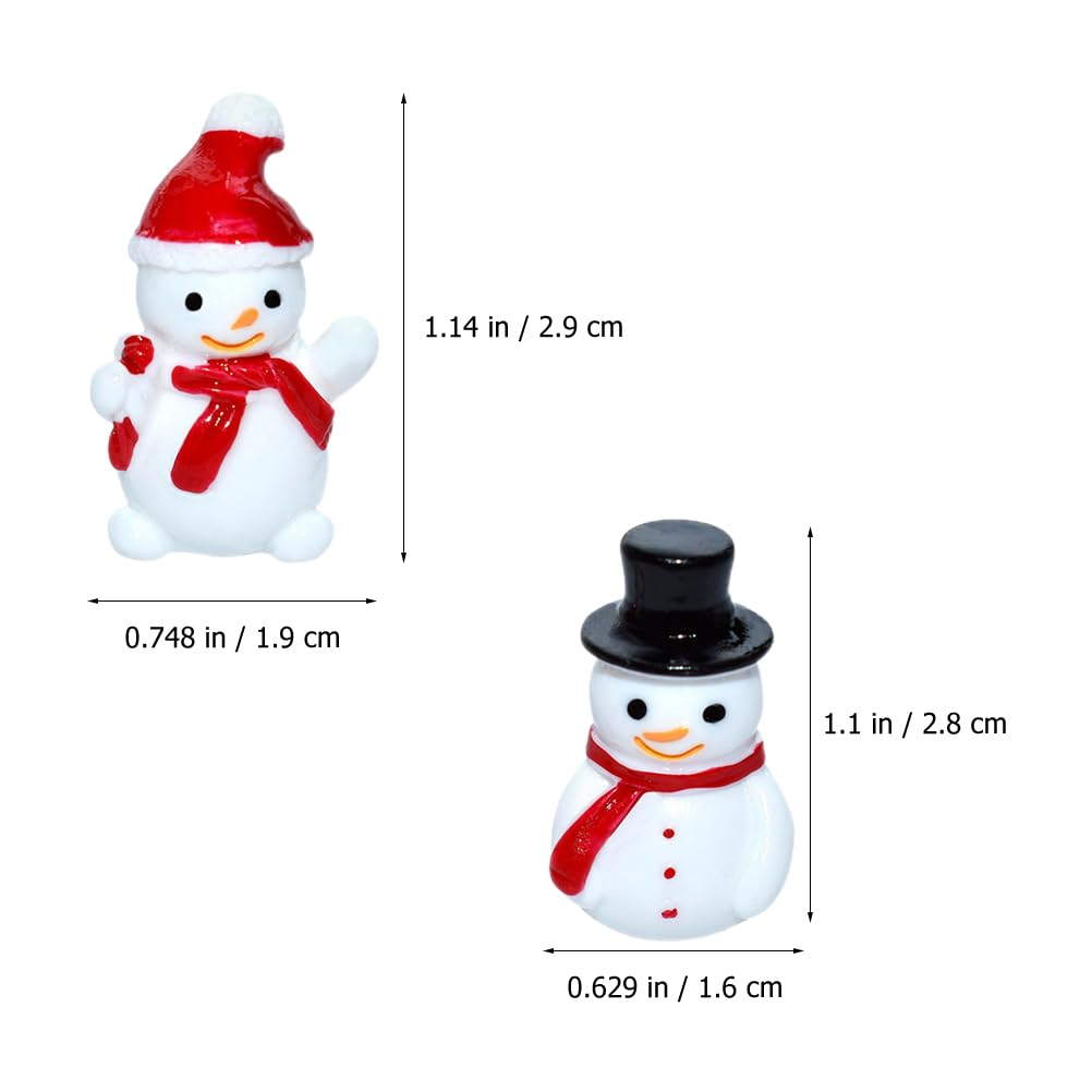 Houten decoratie figuren kerstmis 28mm- 45 stuks