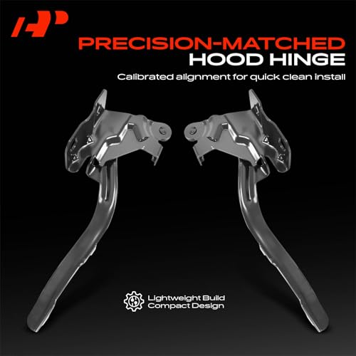 A-Premium Driver and Passenger Hood Hinges Compatible with Kia Optima 2011-2016, Set of 2 Front Left and Right Side Hood Hinges, Replace# 791102T000, 791202T000 by A-Premium - Image 3