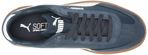 Image of Puma Men's Club II Era, Club Navy-Puma White, 9