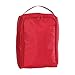 Aymzbd Golf Shoe Bag Carry Bag Oxford Cloth Versatile Outdoor for Men Women Travel Waterproof Breathable Zippered Shoe Carrier, Red