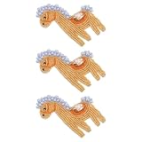 Un travail de perlage exceptionnel : ces écussons perlés pour vêtements se distinguent par leur fabrication robuste et leur texture vivante, résistant à l’usure quotidienne et conservant leur beauté. ils constituent ainsi des écussons en tissu de choix pour vos vêtements, notamment des appliqués perlés et des écussons à motifs équestres