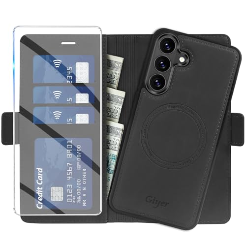 Étui Samsung S26 détachable pour protéger l'écran et ranger vos cartes bancaires