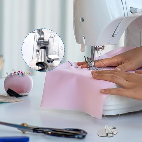 Kit de 8 Pies para Dobladillo Rizado para Máquina de Coser miniatura 5