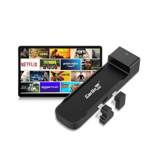 Carlinkit Car TV Mate Only for Cars with Factory Wired CarPlay Function, Compatible with Fire TV Sticks - Seamless Streaming, No Extra Devices Needed,2.4GHz WiFi/Supports Online Upgrade