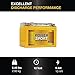 ExpertPower YTX9-BS GEL Battery 12V 9AH 180 CCA, Maintenance-Free, Rechargeable, Gel SLA, Motorcycle Battery Replacement for CTX9, PTR9-BS, YTR9-BS, YTX9, GTX9-12B, ES-TX9 & Powersport Applications