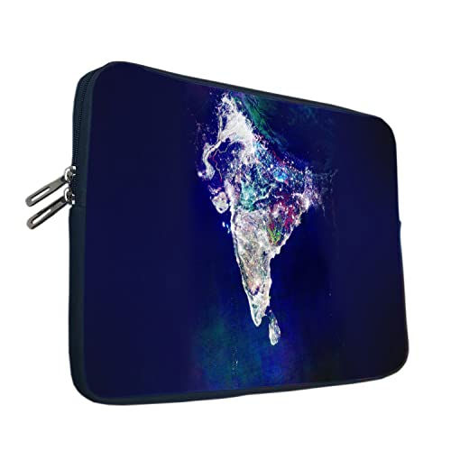 Image of TheSkinMantra Chain Laptop Sleeve Bag Compatible with Laptop /Macbooks /Chrombook /Notebook /Zbook (13.3 Inch (Chain), Beautiful India)