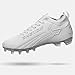 Phenom Elite Quantum Speed 2.0 Football Cleats – Team Color Edition | Lightweight, High-Performance Speed Cleats for Men | Enhanced Traction & Comfort for Peak Performance - White (Medium, 7)