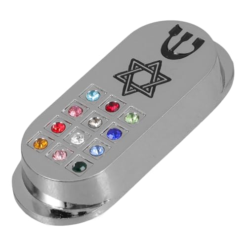 PRETYZOOM Car Mezuzah Decor Classic Jewish Mezuzah with Antique Design for Vehicle Protection Present for Travelers and Car Enthusiasts Meticulously Crafted Compact