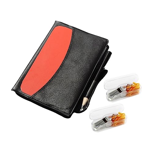 Kit profesional árbitro fútbol 2 piezas con silbato y tarjetas miniatura 1