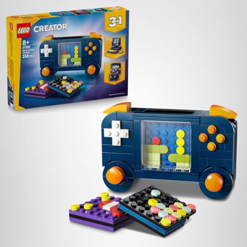 Creator 3in1 Retro Gaming Console - Transforms into an Arcade Machine or Computer w/Keyboard & Mouse - Gamer Gift Idea for 8+ Year Old Boys & Girls - 31380 - Lego - Immagine 11