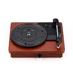 ASEDVG Tourne-disque portable classique phonographe antique phonographe simple haut-parleur intégré pour les amoureux - Les Beatles, Paul McCartney, John Lennon, RIngo Starr, George Harrison