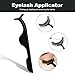 175 Pieces Lash Packaging Wholesale, Include 30 Empty Eyelashes Packaging Box, 30 False Lash Trays, 15 Eyelash Tweezers and 100 Eyelash Brush Mascara Wands Disposable (Black)