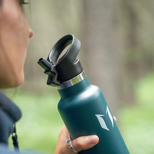 Super Sparrow Trinkflasche Edelstahl -350ml- Auslaufsicher Thermoskanne, BPA-Frei Wasserflasche - Kohlensäure Thermosflasche für Kinder, Sport, Schule, Fitness, Camping