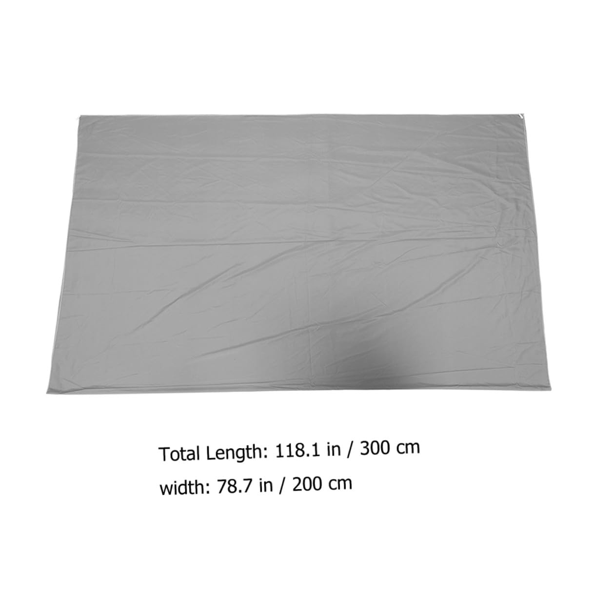 Zerodeko Sfondo per Fotografia Grigio in Cotone Poliestere Spesso, Resistente e Lavabile, per Studio Fotografico e Decorazioni per Banchetti