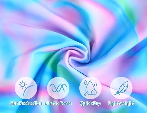 Image of TENVDA Girls Swimsuit Summer Beach Sport Halter Bathing Suits One Piece Swimwear for 2-12 Years Old Kids