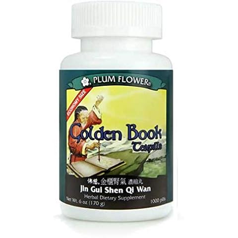 Golden Book Economy Size, 1000 tea pills by Mayway-Plum Flower 5.8oz Cover