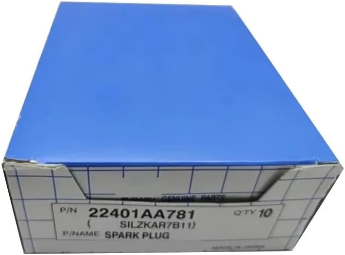 4/6pcs 22401-AA781 SILZKAR7B11 Iridium Spark Plug For Subaru Forester Impreza Legacy XV 22401AA781 SILZKAR7B-11 22401 AA781(6ocs)
