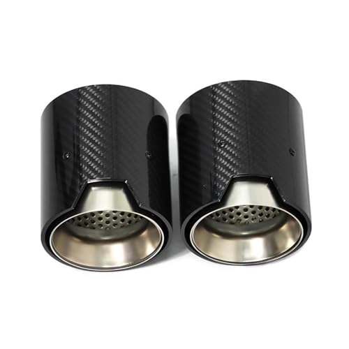 Embout pot d'échappement carbone mat BMW M135i M240i M335i style trackday dynamique