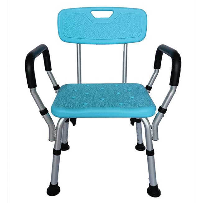 Chaise de douche réglable pour sécuriser la toilette des seniors