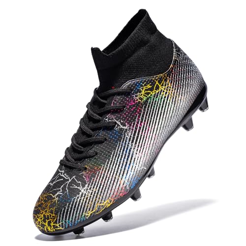 Boys Girls Soccer Cleats Football Cleats Youth Firm Groud Soccer Shoes Athletics Outdoor Football Shoes Sneakers